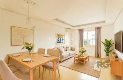 Apartamento semimobiliado para locação no bairro cavalhada - piso laminado - 60m² área privativa - 02 quartos - 01 vaga estacionamento