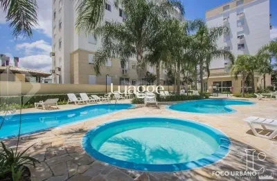 Apartamento para venda - 61.55m², 3 dormitórios, sendo 1 suites, 1 vaga - camaquã
