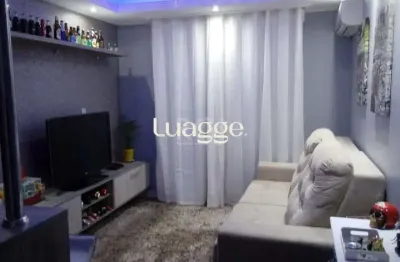 Apartamento para venda - 62.23m², 3 dormitórios, 1 vaga - cristal