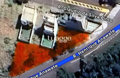 Terreno à venda no bairro guarujá, com área total de 233,76m²