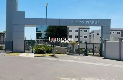 Apartamento em viamão 2 dormitórios, sala de estar e jantar integradas à cozinha, banheiro social e vaga de garagem privativa.