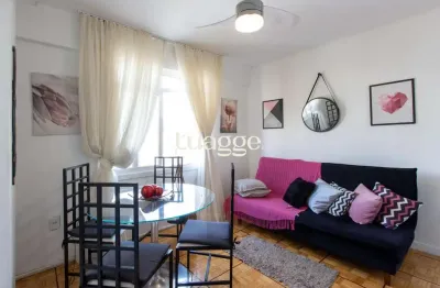 Apartamento 1 dormitório no centro – totalmente mobiliado