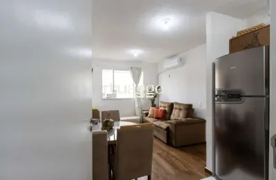 Charmoso apartamento semimobiliado de 2 dormitórios e 1 vaga de garagem no bairro restinga!