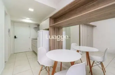 Loft mobiliado para locação no bairro partenon - 30m² área privativa - piso cerâmico