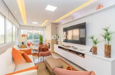 Apartamento com 83m² e 2 dormitórios, 2 suítes, 3 vagas no bairro petrópolis