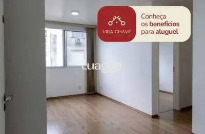 Apartamento em condominio fechado para locação no bairro ipanema - 46m² - piso laminado - 02 quartos - 01 vaga