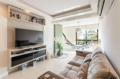 Apartamento com 78m² e 2 dormitórios, 1 suíte, 1 vaga no bairro petrópolis