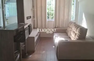 Apartamento de 2 dormitórios, semi mobiliado, com excelente infraestrutura!