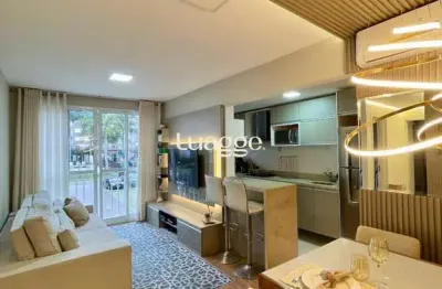 Apartamento mobiliado, bairro vila nova - 57m² - 02 quartos, 01 suíte - 01 vaga de estacionamento!