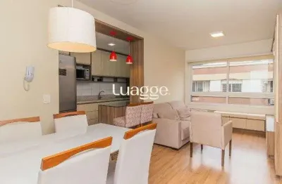 Apartamento mobiliado para locação no bairro higienópolis - 66m² - piso laminado - 02 quartos sendo 01 suíte - 01 vaga