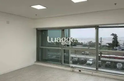 Sala comercial para locação no bairro cristal - piso cerâmico - 01 banheiro - 37m²