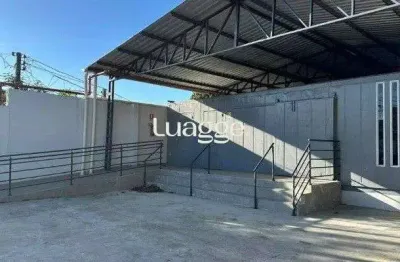Pavilhão com quadras de esportes para locação no bairro aberta dos morros - 1.800m² área total - 02 quadras areia e 01 quadra futebol