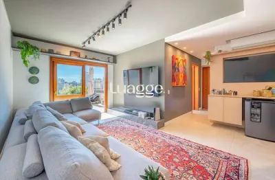 Vista privilegiada! cobertura com super terraço e suíte com acesso externo