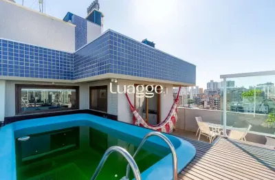 Cobertura com 175m² e 3 dormitórios, 1 suíte, 2 vagas no bairro Bela Vista