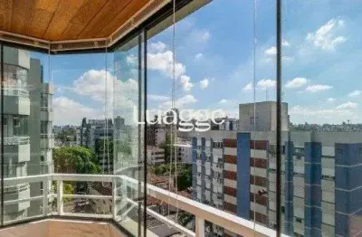 Apartamento para lugar no bairro menino deus - 02 quartos sendo 01 suite - 01 vaga dupla de garagem