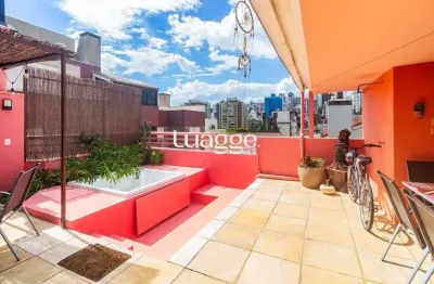 Cobertura com 3 quartos para alugar na Rua Amélia Teles, 356, Petrópolis, Porto Alegre