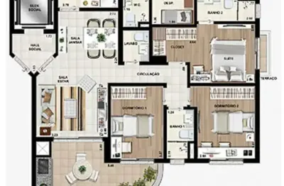 Apartamento com 3 quartos à venda na Rua Domingos Lopes da Silva, 877, Morumbi, São Paulo
