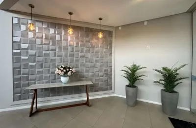 Apartamento todo mobiliado com 3 dormitórios com 1 suíte e 2 vagas de garagem