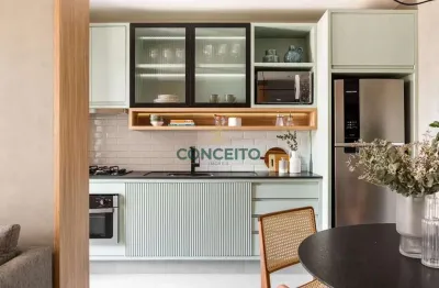 Apartamento a venda com 2 quartos sendo 1 suíte, com terraço em condominio clube em são josé sc