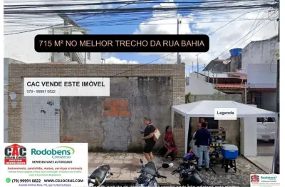 Terreno à venda na Rua Bahia, 952, Siqueira Campos, Aracaju