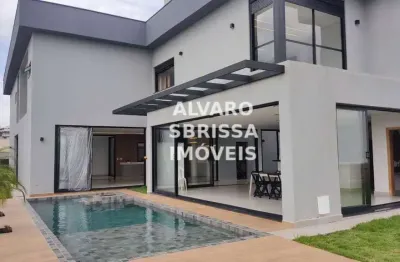 Casa nova à venda com 4 dormitórios  4 suítes à venda 711 m²  no condomínio campos de santo antônio ii  em itu sp