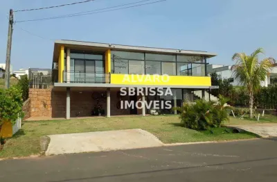 Condomínio parque ytu xapada itu sp - casa com 4 dormitórios, 471 m²  quintal, amplo espaço gourmet e piscina.