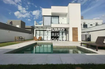 Casa à venda com 4 dormitórios 4 suítes repleta de armários planejados 315 m² no condomínio portal dos bandeirantes excelente localização em salto sp