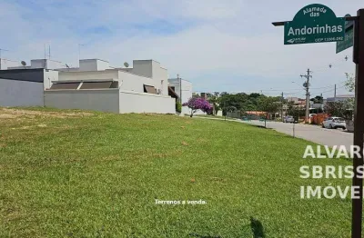 Terreno com excelente topografia à venda no condomínio portal dos sábias com 150 m² em itu sp entrada 30% + 120 parcelas