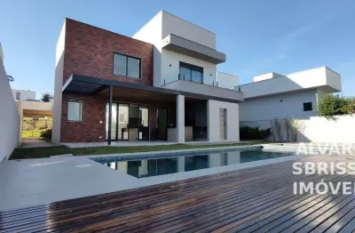 Casa com piscina e 4 suítes à venda no condomínio villas do golfe em itu sp  at.503m2 ac.326m2