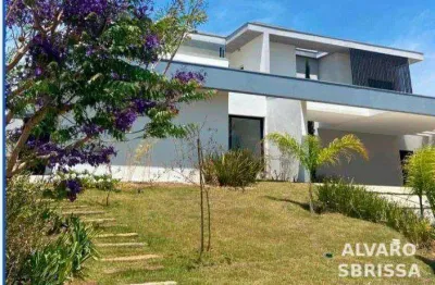 Casa com 4 dormitórios à venda, 350 m² por r$ 3.700.000,00 - condomínio campos de santo antonio ii - itu/sp