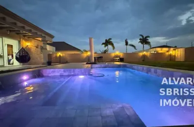Casa  com 4 suítes, piscina, área gourmet integrada a cozinha.  condomínio xapada parque ytu em itu sp  - está alugada