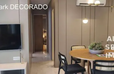 Apartamento com 3 dormitórios sendo uma suíte em condomínio park, cercado de vegetação, lagos, peixes, locais agradáveis para relaxar e área de lazer.