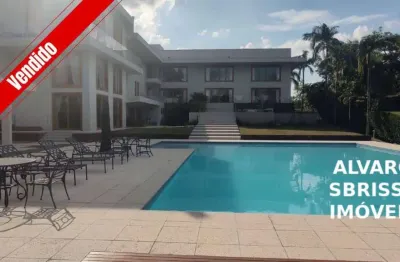 Já foi vendido - casa luxuosa com 5 suítes, mobiliada e climatizada, de fundo para o lago do condomínio fazenda vila real de itu sp