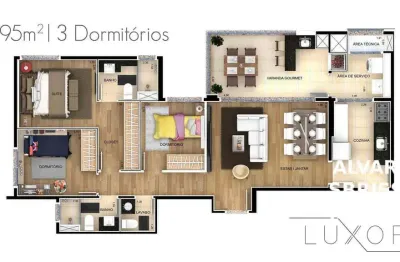 Apartamento à venda- luxor residencial-itu novo centro- itu/sp