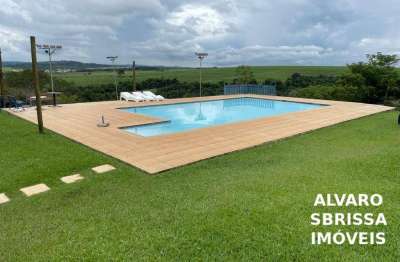 Sítio à venda em itu/sp - 2,5 alqueires | lazer, natureza e estrutura completa