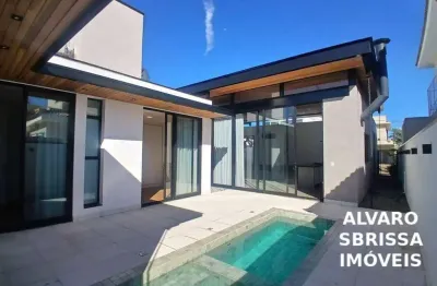 Casa térrea de arquitetura moderna com 3 dormitórios sendo 1 suíte em Itu /SP