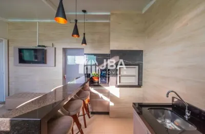 Sobrado ensolarado / semi mobiliado / 3 quartos em condomínio fechado com vista para o parque tanguá!