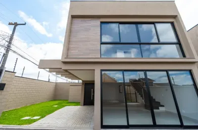 Lindos sobrados novos em condomínio bairro santa felicidade