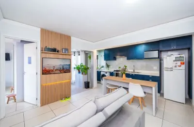 Excelente apartamento com 2 quartos, 1 vaga de garagem no butiatuvinha