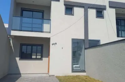 Sobrado para venda em curitiba, fazendinha, 3 dormitórios, 1 suíte, 3 banheiros, 3 vagas