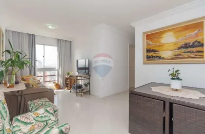 Excelente apartamento de 62m², 3 dormitórios, 1 suíte e lazer completo