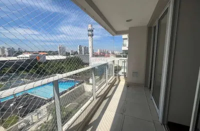 Apartamento com 2 dormitórios e 1 vaga,  55 m² para locação por  r$ 3.400,00 - vila anastácio