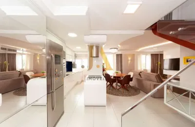 Linda cobertura no ecoville, 2 dormitórios sendo 1 suíte, 110 m² privativos