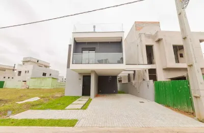 Casa em condomínio fechado com 3 quartos à venda na Rua Irma Schreiner Maran, 475, Santa Cândida, Curitiba