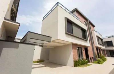 Sobrado em condomínio 3 dormitórios no abranches - jbn imóveis