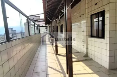 Venda ou alugue apartamento cobertura penthouse em nova mirim - praia grande por r$ 680.000 - 100m², 3 dormitórios e 1 suíte