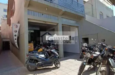 Imovel misto residencial comercial - santo andré - 250 m² - salão terreo 200 m² + casa cobertura c/ 3 dormts 3 vagas