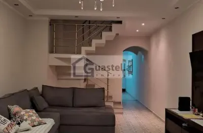 Casa com 3 quartos à venda no Parque Gerassi, Santo André 
