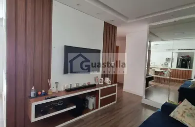 Apartamento à venda em vila scarpelli, santo andré, 96m², 3 dorms