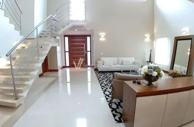 Casa em condomínio fechado com 4 quartos à venda na estrada municipal adelina segantini cerqueira leite, 1000, loteamento mont blanc residence, campinas, 437 m2 por r$ 4.290.000